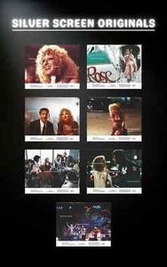 The Rose 7x Original UK FOH Lobby Cards Bette Midler Alan Bates 1979