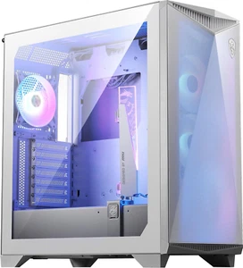 MSI MPG Gungnir 300P Airflow Mid-Tower Case, White - Picture 1 of 8
