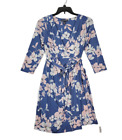 A Pea In The Pod Multicolored Floral Maternity Wrap Dress Career Formal Medium