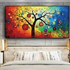 Tree of Life Money Tree Abstract Oil Painting Canvas Posters and Modern Wall Art