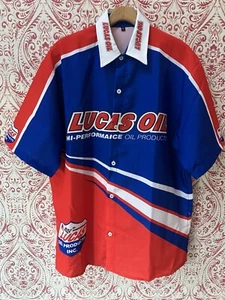 Lucas Oil Products Inc. Fahrerhemd mit Knopfleiste Größe XL sehr guter Zustand - Bild 1 von 9