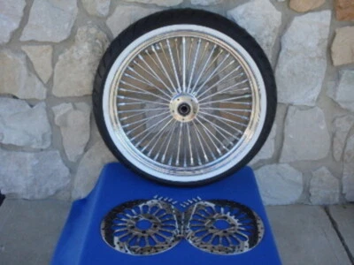 RUEDA DE RADIOS 21X3,5 MAMMOTH FAT 120/70-21 SHINKO WW HARLEY TOURING 2008-UP Foto 1 de 4