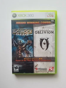 Bioshock & The Elder Scrolls IV: Oblivion Bundle (Microsoft Xbox, 2009) - Picture 1 of 5
