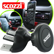 SCOZZI® Handyhalterung Auto CD Schlitz Einschub Magnet Smartphone Handy Halter