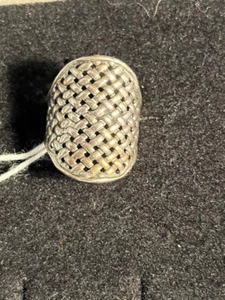 Sterling Silber SATTEL Ring Größe 9 - Bild 1 von 4