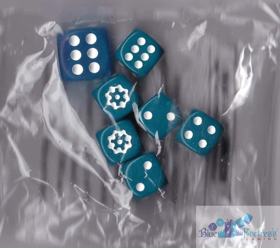 POKEMON XY Steam Siege Teal DADOS 12mm Y 16mm CONTADORES PARA CARTAS Foto 1 de 2