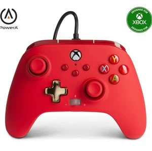 PowerA Enhanced Wired Controller for Xbox One Series X/S - Red - Picture 1 of 6