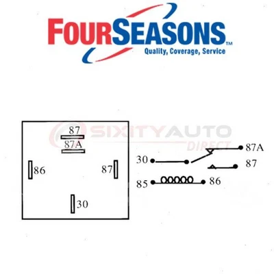 Four Seasons AC Compressor Cut-Out Relay for 1988-1994 Chevrolet C1500 - it - Image 1 of 4