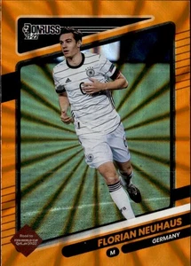 2021-22 Panini Donruss Road to Qatar - Florian Neuhaus #65 Orange Holo - Picture 1 of 2