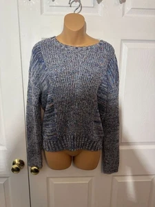 Maglione donna Rails Elsa blu maculato taglia M - Foto 1 di 8