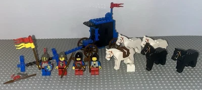 Lego 6055 Castillo León Caballeros Prisionero Convoy Conjunto Minifiguras De Colección Foto 1 de 4