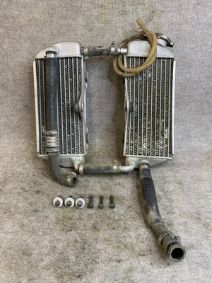 2003 2004 年 YAMAHA YZ250F 原始设备制造商 左右冷却冷却器 Radiator 03 04 — 第 1/3 张图片