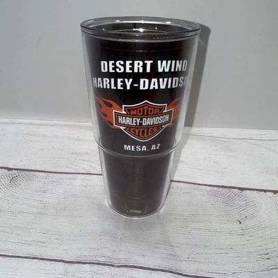 Vaso Desert Wind Harley Davidson Tervis aislado 24 onzas taza Mesa AZ SIN TAPA Foto 1 de 4