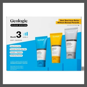 Geologie Clear System Month 3 / Level 3 Acne Treatment & Skincare - Picture 1 of 9