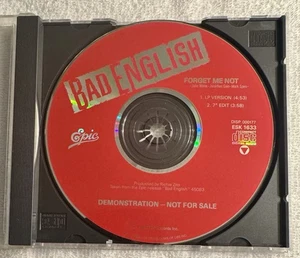 Bad English, Forget Me Not, Single, Promo, CD, 1989 - Foto 1 di 1