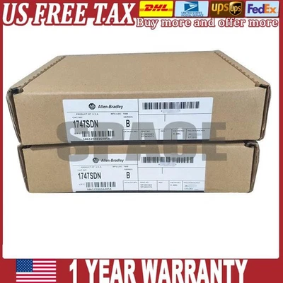 Módulo scanner DeviceNet lacrado de fábrica AB 1747-SDN SER B SLC 500 EUA imposto livre - Imagem 1 de 4