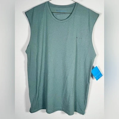Camiseta sin mangas Columbia para hombre nueva con etiquetas talla 2XL mezcla de algodón Foto 1 de 4