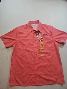 Camisa Eddie Bauer Para Hombres Tech Tejida Manga Corta Talla M Nueva Con Etiquetas - Imagen 1 de 14
