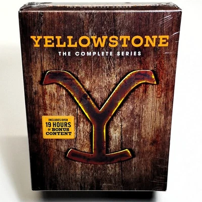 YELLOWSTONE The Complete Series 2025 24-Disc DVD Box Set + Slipcase NEW - image 1 of 4