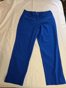 Pantalone elegante donna Worthington blu taglia 10. Nuovo senza etichette - Foto 1 di 9