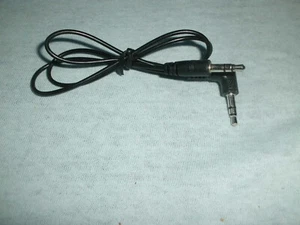 Klinkenkabel 3,5 mm Klinkenstecker dreipolig stereo + schwarz 50mm lang männlich - Bild 1 von 2