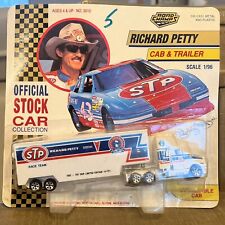 Richard Petty CAB & TRAILER by Road Champs 1992 Toy Fair Edition 1 /96