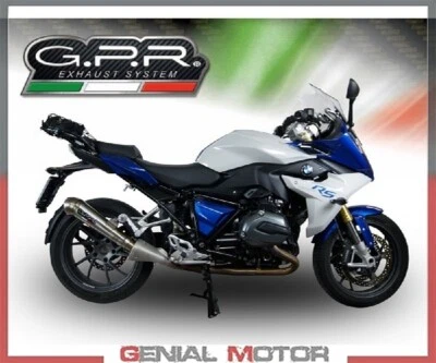 Terminale di Scarico GPR POWERCONE EVO Omologato BMW R 1200 RS LC 2017 > 2019 Foto 1 de 4