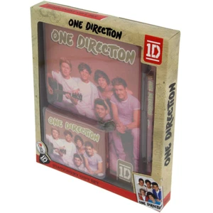 One Direction A5 Notebook, Coin Purse and Pen Set with Gift Pack - Picture 1 of 6