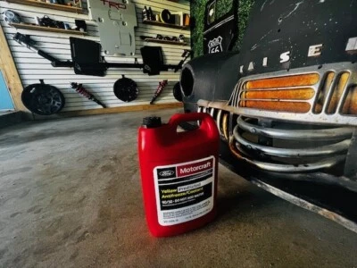 (1)  Motorcraft VC13DLG Gallon Yellow Engine Coolant AntiFreeze For Ford Lincoln - Image 1 of 3