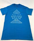 Petit T-shirt graphique unisexe éléphant à trois têtes Erawan Laos bleu vif