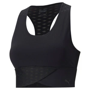 Puma Ladies Mid Impact Flawless Bra Sports Bra Fitness Bra - Picture 1 of 12