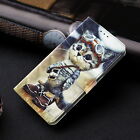 Cute 3D Cat Flower Wallet Leather Cover Case Skin Strap For Samsung A10e /A20e