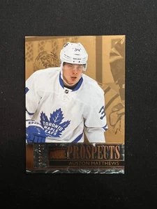 2016-17 Fleer Showcase Auston Matthews #S30 Skybox Premium Prospects /499 Rookie - Bild 1 von 3