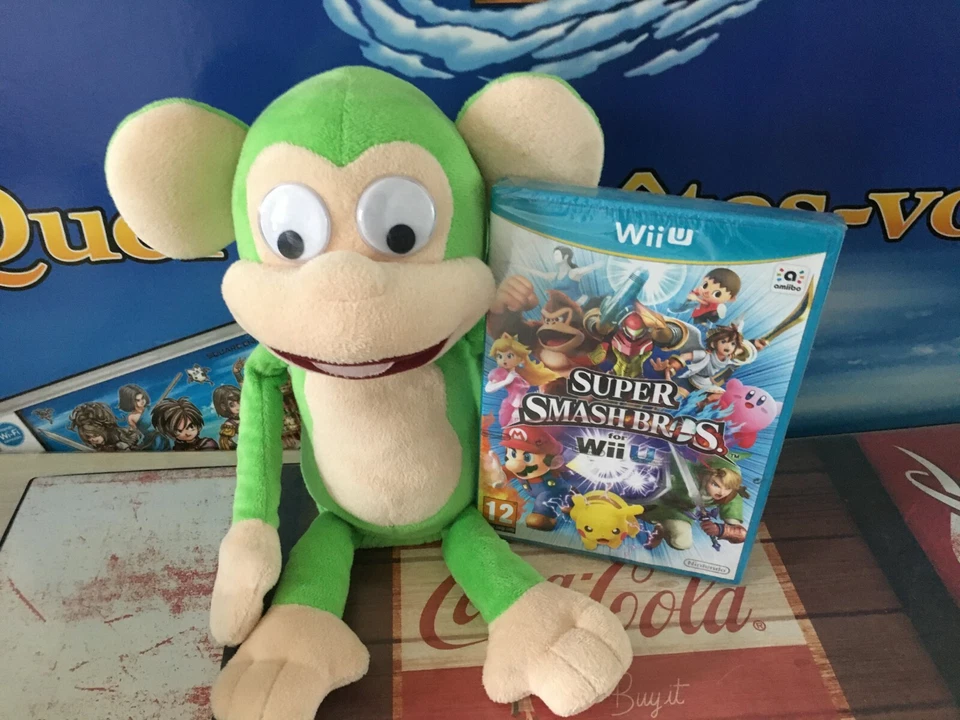 SUPER SMASH BROS NINTENDO WII U  neuf blister new sealed NINTENDO 1ERE VERSION ! - Photo 1/4