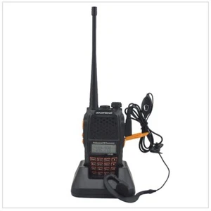 Baofeng UV-6R VHF/UHF 136-174MHz & 400-520MHz Two Way Radio FM Transceiver - Picture 1 of 7