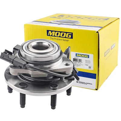 Buje de cojinete de rueda delantera Moog para Chevy Trailblazer GMC Envoy Buick Rainier CA Foto 1 de 4