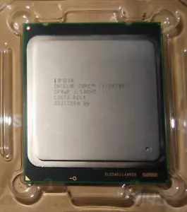 INTEL CORE i7-3970X 3.50GHz 15M SR0WR EXTREME LGA2011 X79 6-CORE CPU USED - Picture 1 of 3