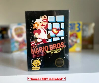 Fundas protectoras PET transparentes para juegos Nintendo NES (x 20 piezas) Foto 1 de 4