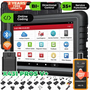 2024 LAUNCH X431 Pros V+ Elite Bidirectional Car Diagnostic Scanner Tool C*oding - Picture 1 of 15