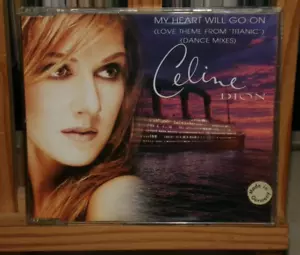 CELINE DION MY HEART WILL GO ON U.K 4 TRK DNANCE MIXES CD SINGLE TITANIC LET'S - Picture 1 of 5