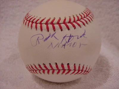 Ralph Houk Manager (Post Stroke) Auto'd OML Ball, New York Yankees, NICE! - Image 1 of 2