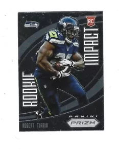 2012 Panini Prizm Rookie Impact #6 Robert Turbin SEATTLE SEAHAWKS - Picture 1 of 1
