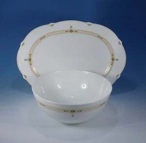 V&B Villeroy & Boch "Paloma Picasso Montserrat" Schale 20,5 cm. & Platte 33 cm. - Bild 1 von 2