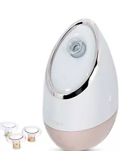 Face Steamer Ionic Facial Sauna Home Spa Face Skin & Pore Cleaner Ludaliv (Gold) - Picture 1 of 9