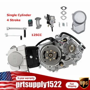 Para Moto LIFAN 125cc 4 Tiempos Embrague Manual Motor 4UP Dirt Pit Bike - Imagen 1 de 11