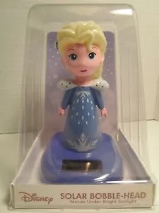 ELSA FROZEN Solar Bobble-Head Disney New Sealed 5" tall $6Ship - Picture 1 of 5