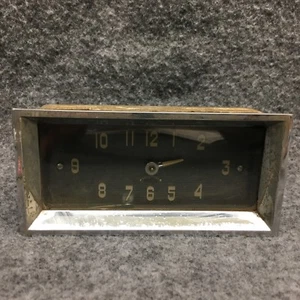 ¿Década 1940? Reloj eléctrico rectangular para tablero Delco GM NÚCLEO NO PROBADO 34110 - Imagen 1 de 4