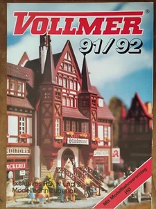 Katalog Vollmer Modelleisenbahn Standesamt 91/92 , Top Zustand - Bild 1 von 1
