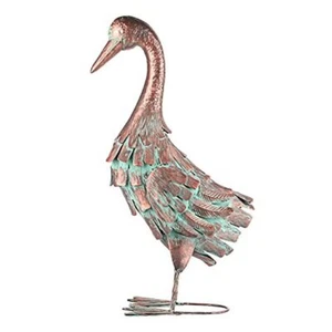 Garden Outdoor Statue Metal Duck Art Sculpture for Lawn, Farm and Patio - 25 - Picture 1 of 8
