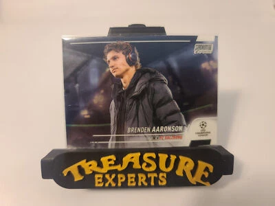 2022 Topps Stadium Club Chrome  #15 Brenden Aaronson FC Salzburg Soccer Mint - Image 1 of 2